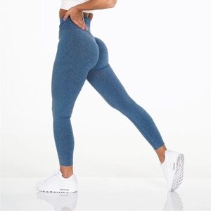 NVGTN Slate Blue NV Seamless Leggings